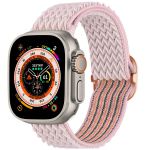 imoshion Elastische Nylonarmband für das Apple Watch Series 1-10 / SE / Ultra (2) - 42/44/45/46/49 mm - Rosa