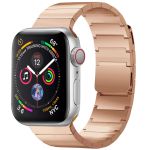 Selencia Edelstahl Magnetarmband für das Apple Watch Series 1-9 / SE - 38/40/41 mm / Series 10 - 42 mm - Rose Gold