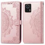 imoshion Mandala Klapphülle für das Motorola Edge 30 Neo - Rose Gold