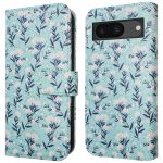 iMoshion Design Klapphülle für das Google Pixel 8a - Blue Flowers