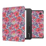 imoshion Design Slim Hard Case Sleepcover mit Stand für das Tolino Vision 5 - Flower Watercolor