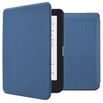 imoshion Canvas Sleepcover Klapphülle für das Kobo Clara HD - Dunkelblau