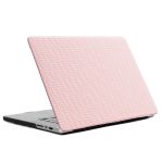 Selencia Cover mit gewebter Oberfläche für das MacBook Pro 16 Zoll (2021) / Pro 16 Zoll (2023) M3 chip - A2485 / A2780 / A2919 - Rosa