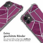 imoshion Design Hülle mit Band für das iPhone 11 - Bordeaux Graphic