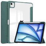 iMoshion Trifold Hardcase Klapphülle für das iPad Air 13 Zoll (2024) M2 - Grün