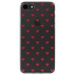 imoshion Design Hülle iPhone SE (2022 / 2020) / 8 / 7 - Red Hearts