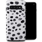 Selencia Vivid Back Cover für das Samsung Galaxy S10 - Trendy Leopard