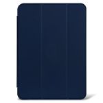 Decoded Textured Sillicon Slim Cover für das iPad 10 (2022) 10.9 Zoll - Navy Peony