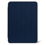 Decoded Textured Sillicon Slim Cover für das iPad Pro 11 (2024) M4 - Navy Peony