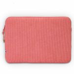 Selencia Cord Laptop Hülle 13-14 Zoll - Laptop Sleeve - Old Pink