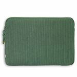 Selencia Cord Laptop Hülle 13-14 Zoll - Laptop Sleeve - Sage Green