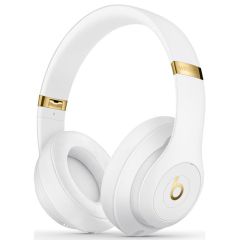 Beats Studio3 Wireless Bluetooth Kopfhörer - Drahtloser Over-Ear-Kopfhörer - Mit Active Noise Cancelling - White Core