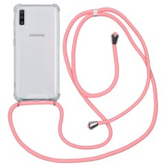 iMoshion Backcover mit Band Rosa für das Samsung Galaxy A70