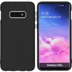 iMoshion Color TPU Hülle Schwarz für Samsung Galaxy S10e