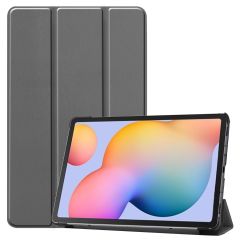 iMoshion Trifold Klapphülle Samsung Galaxy Tab S6 Lite / Tab S6 Lite (2022) / Tab S6 Lite (2024) - Grau