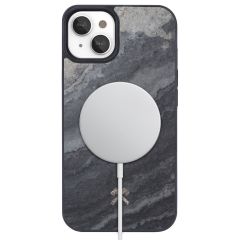 Woodcessories Bumper Case MagSafe für das iPhone 14 - Real Slate Stone