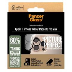 PanzerGlass PicturePerfect Kameraobjektivschutz für das iPhone 16 Pro / 16 Pro Max