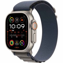 WiWu Alpine-Nylonarmband für die Apple Watch Series 1-9 / SE / Ultra (2) – 42/44/45/49 mm – Blau