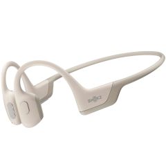 Shokz OpenRun Pro - Standardmodell - Open-Ear kabellose Kopfhörer - Bone conduction - Beige
