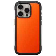 Nomad Rugged Case für das iPhone 15 Pro - Ultra Orange