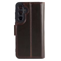 Wachikopa Multi Wallet Bookcase für das Samsung Galaxy S23 FE - Dark Brown