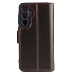 Wachikopa Multi Wallet Bookcase für das Samsung Galaxy A55 - Dark Brown