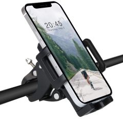 scozzi Handyhalterung Fahrrad Motorrad Quad Silikon Handy Halterung Halter  universal z.B. kompatibel mit Samsung S23 S22 S21 S20 A54 A53 für iPhone 15  14 13 12 11 XR FE Plus Ultra Mini