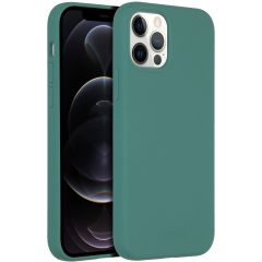 Accezz Liquid Silikoncase mit MagSafe für das iPhone 12 (Pro) - Grün