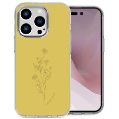 imoshion Design Hülle für das iPhone 14 Pro - Floral Lime