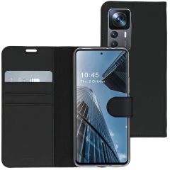 Xiaomi 12T Pro Hülle - Silikon Handy Case Handyhülle Schwarz in
