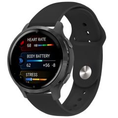 imoshion Silikonband Sport für das Garmin Venu 2s (40 mm) - Schwarz