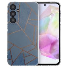 imoshion Design Hülle für das Samsung Galaxy A35 - Blue Graphic