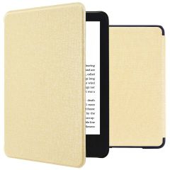 imoshion Canvas Sleepcover Klapphülle für das Amazon Kindle (2022) 11th gen - Glitter Gold