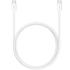 iMoshion USB-C-zu-USB-C-Kabel – Geflochten – 2 Meter – Weiß