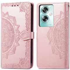 imoshion Mandala Klapphülle für das Oppo A79 - Rose Gold