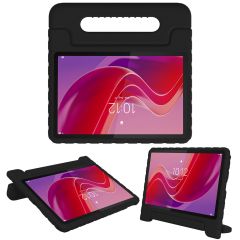 iMoshion Schutzhülle mit Handgriff kindersicher für das Lenovo Tab M11 - Schwarz