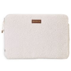 Selencia Teddy Laptop Hülle 15-16 Zoll - Laptop Sleeve - Beige