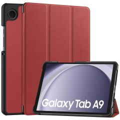 imoshion Trifold Klapphülle für das Samsung Galaxy Tab A9 8.7 Zoll - Rot