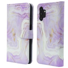 imoshion Design Klapphülle für das Samsung Galaxy A13 (5G) - Purple Marble
