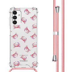 imoshion Design Hülle mit Band für das Samsung Galaxy A13 (5G) - Crab Watercolor