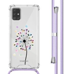 imoshion Design Hülle mit Band für das Samsung Galaxy A51 - Sandstone Dandelion