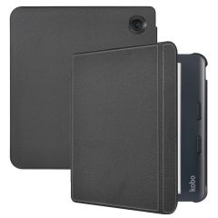 imoshion Slim Hard Case Sleepcover mit Stand für das Kobo Libra Colour - Schwarz