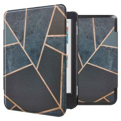 imoshion Design Slim Hard Case Sleepcover für das Kobo Clara Colour / Kobo Clara BW - Black Graphic