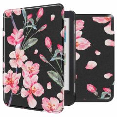 imoshion Design Slim Hard Case Sleepcover für das Kobo Clara Colour / Kobo Clara BW - Blossom