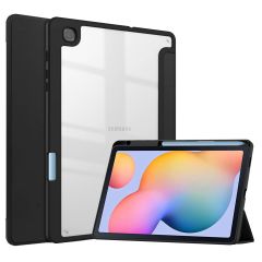 iMoshion Trifold Hardcase Klapphülle für das Samsung Galaxy Tab S6 Lite (2020-2024) - Schwarz