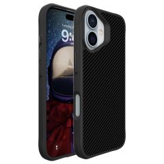 imoshion Rugged Hybrid Carbon Case für das iPhone 16 Plus - Schwarz