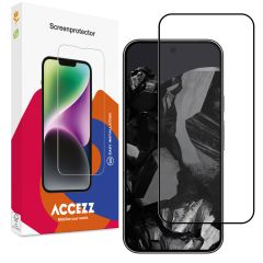 Accezz Full Cover Screen Protector aus gehärtetem Glas für das Google Pixel 9 Pro XL