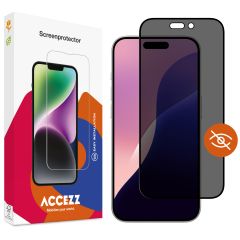 Accezz Privacy Displayschutz aus gehärtetem Glas für das iPhone 16 Pro Max