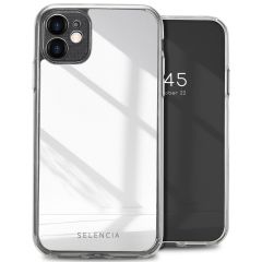 Selencia Mirror Back Cover für das iPhone 11 - Hülle mit Spiegel - Silber