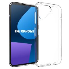Accezz TPU Clear Cover für das Fairphone 5 - Transparent
